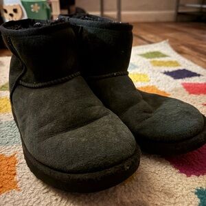 Black Suede Ankle Boots